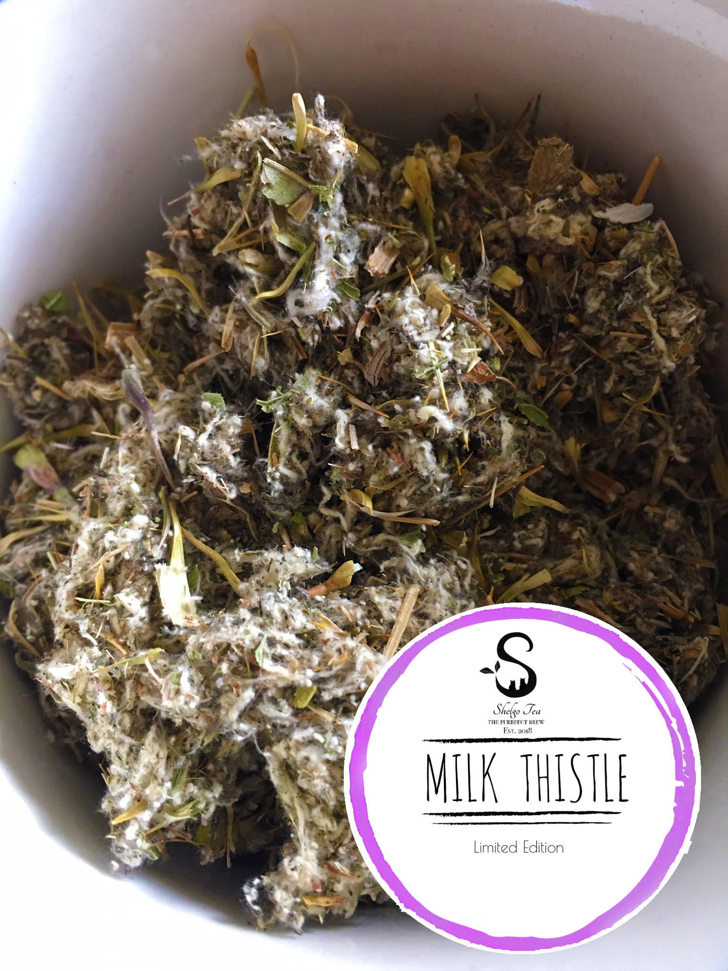 Milk Thistle (Organic Silymarin Herb, 55 grams)