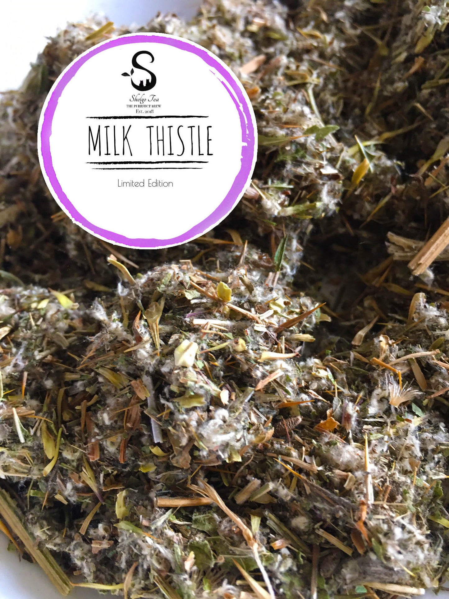 Milk Thistle (Organic Silymarin Herb, 55 grams)